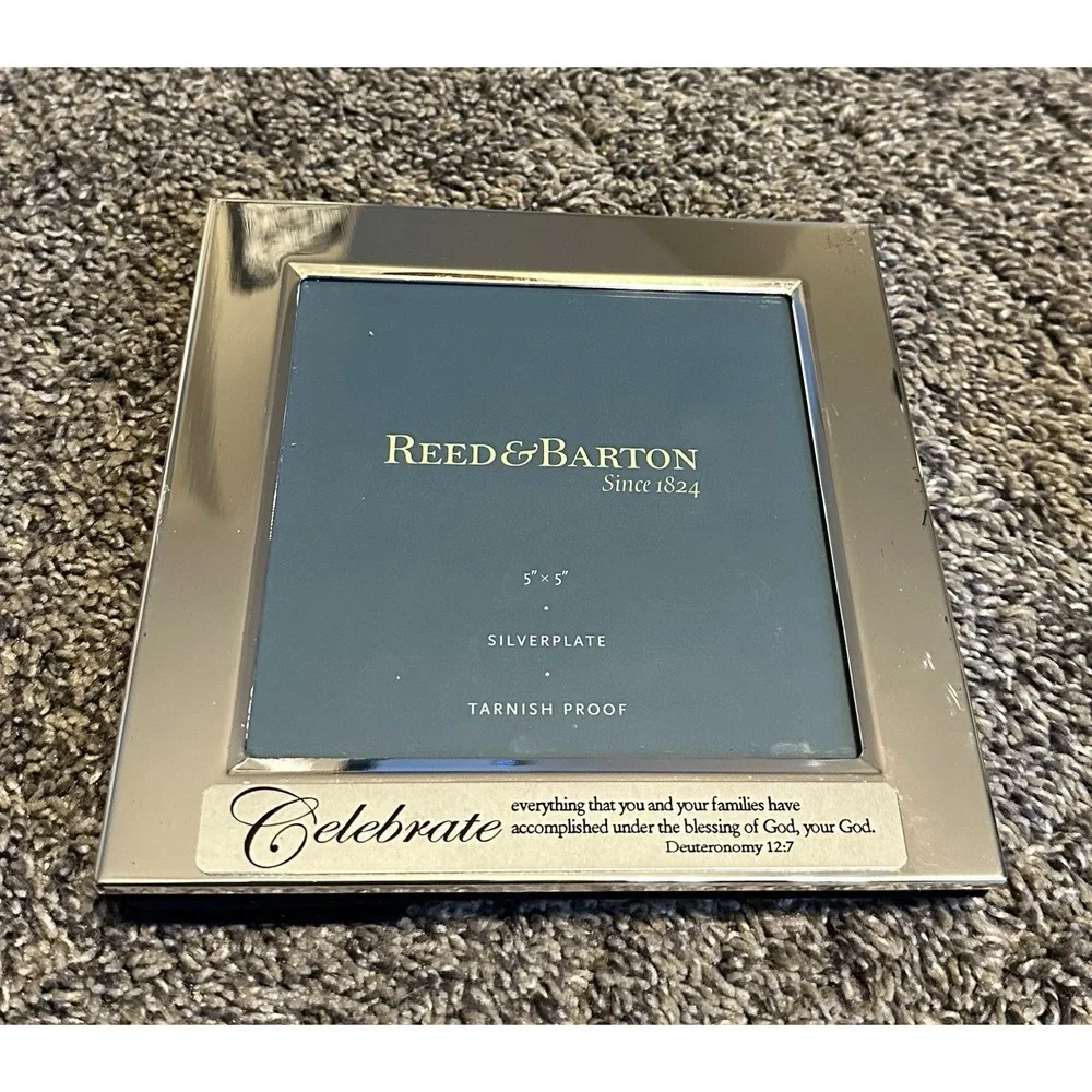 Reed & Barton Silver Plated Picture Frame - 5